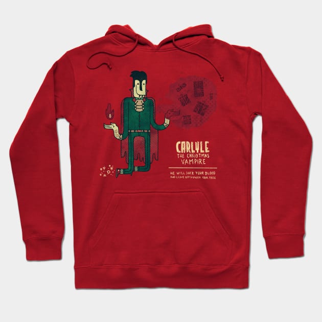 carlyle, the christmas vampire 2 Hoodie by againstbound